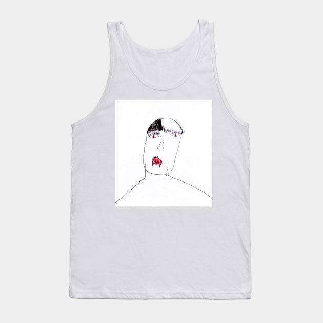 VAMPIRE OUR WORLD THROUGH THE EYES OF A CHILD Tank Top by IvanJoh